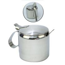 Açucareiro de Inox com Colher 11cm