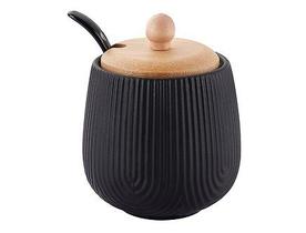 Açucareiro de Porcelana com Colher com Tampa Hauskraft Oásis Açucareiro de Porcelana com Colher com Tampa Hauskraft Oásis