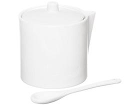 Açucareiro de Porcelana com Colher Hauskraft Manhattan