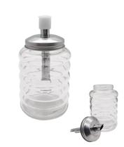 Açucareiro De Vidro Com Dosador em Aço Inox 300Ml Hauskraft Açucareiro De Vidro Com Dosador em Aço Inox 300Ml Hauskraft