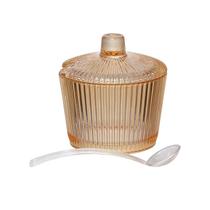 Açucareiro Graffiato Âmbar em Vidro 200ml ACRO012AB - Hauskraft