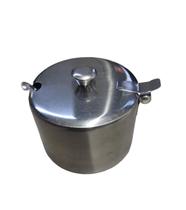 Açucareiro inox com colher 300ml