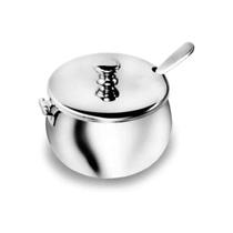 Açucareiro Inox Luxo de Mesa Com Colher e Tampa Para Sua Cozinha Cantinho do Café 217g Kehome Açucareiro Inox Luxo de Mesa Com Colher e Tampa Para Sua Cozinha Cantinho do Café 217g Kehome