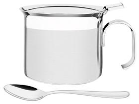 Açucareiro Inox Tramontina com Colher Açucareiro Inox Tramontina com Colher