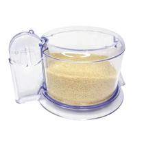 Açúcareiro Plástico Transparente Mesa Posta Keita