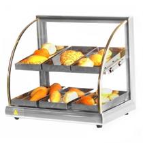 AD6 - Estufa Alfa para salgados de 6 bandejas Dupla Prata - 220V - Omega AD6 - Estufa Alfa para salgados de 6 bandejas Dupla Prata - 220V - Omega