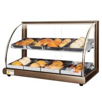 AD8 - Estufa Alfa para salgados de 8 bandejas Dupla Café - 127V - Omega AD8 - Estufa Alfa para salgados de 8 bandejas Dupla Café - 127V - Omega