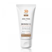 Ada Tina Biosole BB Cream FPS 60 Cor Noce- Protetor Solar Com Cor Para Peles Oleosas