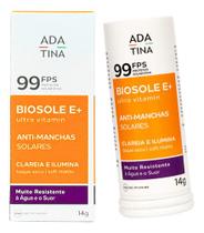 Ada Tina Biosole E+ Protetor Solar Fps99 Stick Anti Manchas seco sedoso Difendiox