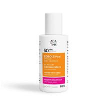 Ada Tina Biosole Hyal FPS 60 - Protetor Solar 40ml Ada Tina Biosole Hyal FPS 60 - Protetor Solar 40ml