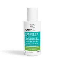 Ada Tina Sunsec Solar Fluid Gel FPS 50 - Protetor Solar 40ml