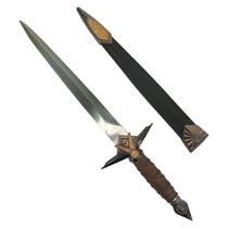 Adaga Espada Maçônica Punhal Maçonaria Compasso C/ Bainha - Preto