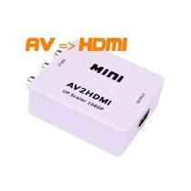 Adapitador de AV(TV TUBO) HDMI(TV LCD) entrada HDMI saída AV para converter os dispositivos que cont