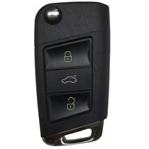 Adaptação Carcaça Volkswagen De Chave Canivete 3 Botões