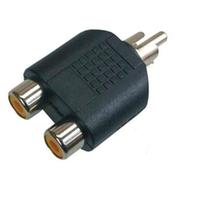 Adaptador 1 RCA Macho x 2 RCA Femea