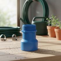 Adaptador 100mm X 3 Polegadas Pvc Azul Irrigação