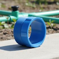 Adaptador 100mm X 4 Polegadas Pvc Azul Irrigação