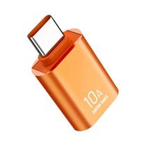 Adaptador 10A OTG USB3.0 Para Tipo C Conversor De Transferência De Dados E Carregamento Rápido Para
