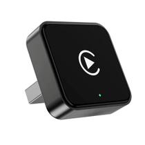Adaptador 2 em 1 Wireless CarPlay e Android Auto Bluetooth 5.4 USB Plug & Play para Multimídia Automotiva Adaptador 2 em 1 Wireless CarPlay e Android Auto Bluetooth 5.4 USB Plug & Play para Multimídia Automotiva