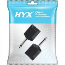Adaptador 2P10 F Mono x P10 M Mono HA039 HYX - PCT / 2 Adaptador 2P10 F Mono x P10 M Mono HA039 HYX - PCT / 2