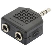 Adaptador 2X J2 Stereo para P2 Stereo (10 Unidades) Adaptador 2X J2 Stereo para P2 Stereo (10 Unidades)