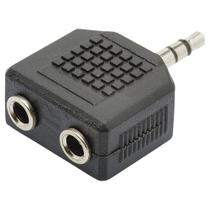 Adaptador 2x J2 Stereo Para P2 Stereo - PC / 10 Adaptador 2x J2 Stereo Para P2 Stereo - PC / 10