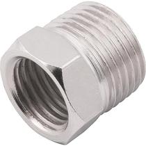 Adaptador 3/8x1/4" macho/npt aço zincado com 1 peça - Vonder