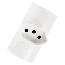 Adaptador 3 saídas 2P+T 10A branco 1222027 FLP