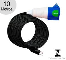 Adaptador 32A p/20A Carregador Carro Elétrico 10 mts Volvo