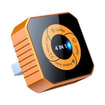 Adaptador 4 Em 1 Sem Fio CarPlay Android Auto AirPlay Mirror Link Smart AI Box Plug And Play WiFi Adaptador 4 Em 1 Sem Fio CarPlay Android Auto AirPlay Mirror Link Smart AI Box Plug And Play WiFi