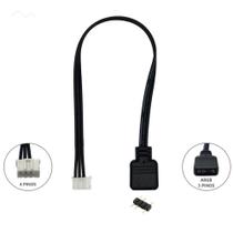 Adaptador 4 Pinos Controladoras Fan Para Led Argb 3 Pinos 5v