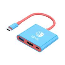 Adaptador 4K 30HZ Tipo-C Para HDMI Com USB3.0 Para Steam Deck Nintendo Switch Transmissão De Tela De Adaptador 4K 30HZ Tipo-C Para HDMI Com USB3.0 Para Steam Deck Nintendo Switch Transmissão De Tela De