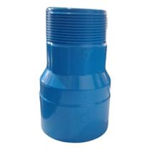 Adaptador 75mm X 2 Polegadas Pvc Azul Irrigação