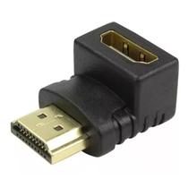 Adaptador 90º Extensor Para Cabo Cotovelo Hdmi Macho X Fêmea Plugue L Computador TV Monitor Curva TV Adaptador 90º Extensor Para Cabo Cotovelo Hdmi Macho X Fêmea Plugue L Computador TV Monitor Curva TV