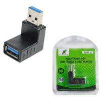 Adaptador 90USB 3.0 Femea e macho XC-ADP-52 X-Cell Adaptador 90USB 3.0 Femea e macho XC-ADP-52 X-Cell