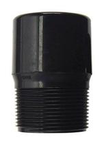 Adaptador ABS Mueller Encaixe de tubulação de mangueira MPT de 1,5 polegadas Adaptador ABS Mueller Encaixe de tubulação de mangueira MPT de 1,5 polegadas
