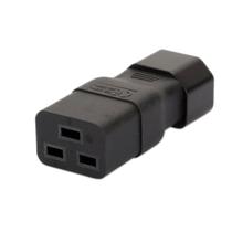 Adaptador AC Strhowill IEC320 C14 macho para C19 fêmea 15A/250V