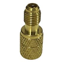 Adaptador Ad87 1/4 Macho X 5/16 Fêmea Com Válvula Schrader Adaptador Ad87 1/4 Macho X 5/16 Fêmea Com Válvula Schrader