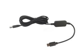 Adaptador alimentado por USB para câmera de carro de bebê DC5521 para USB C 12V