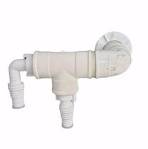Adaptador Amanco duplo lateral Máq Lavar tanquinho etc Esgoto 40 mm Adaptador Amanco duplo lateral Máq Lavar tanquinho etc Esgoto 40 mm