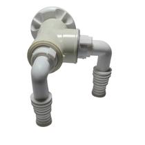 Adaptador Amanco duplo para 2 Máq Lavar Esgoto 50 mm - 350725K130