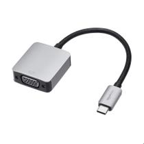 Adaptador Amazon Basics Alumínio USB 3.1 Type-C para VGA Cinza Adaptador Amazon Basics Alumínio USB 3.1 Type-C para VGA Cinza