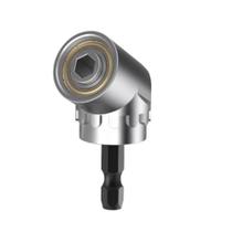 Adaptador angular 90 para parafusadeira encaixe 1/4" - BOM-5036