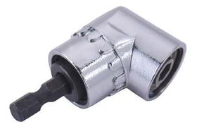 Adaptador Angular Para Parafusadeira Furadeira Encaixe 1/4" Adaptador Angular Para Parafusadeira Furadeira Encaixe 1/4"