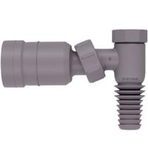 Adaptador articulado 45 graus maquina de lavar roupa e louca