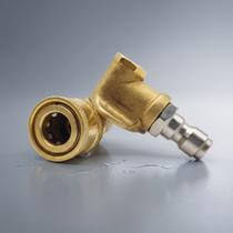 Adaptador Articulador Acoplador Engate Rápido Giratório Dobb 4500Psi para Lavadora de Alta Pressão Adaptador Articulador Acoplador Engate Rápido Giratório Dobb 4500Psi para Lavadora de Alta Pressão