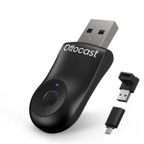 Adaptador automático sem fio CarPlay e Android OTTOCAST Mini 2 em 1