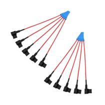 Adaptador Automotivo Para Carro, Suporte De Fusível Micro De 2 Lâminas, 5-10 Peças, Divisor De Adaptador Automotivo Para Carro, Suporte De Fusível Micro De 2 Lâminas, 5-10 Peças, Divisor De