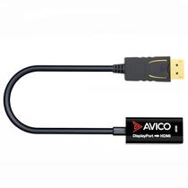 Adaptador Avico DisplayPort 1.2 para HDMI 2.0 4K 60 Hz HDR 6 pés