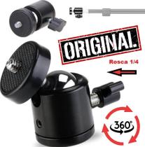 Adaptador Ballhead Suporte Cabeça Tripe Ring Light Webcam